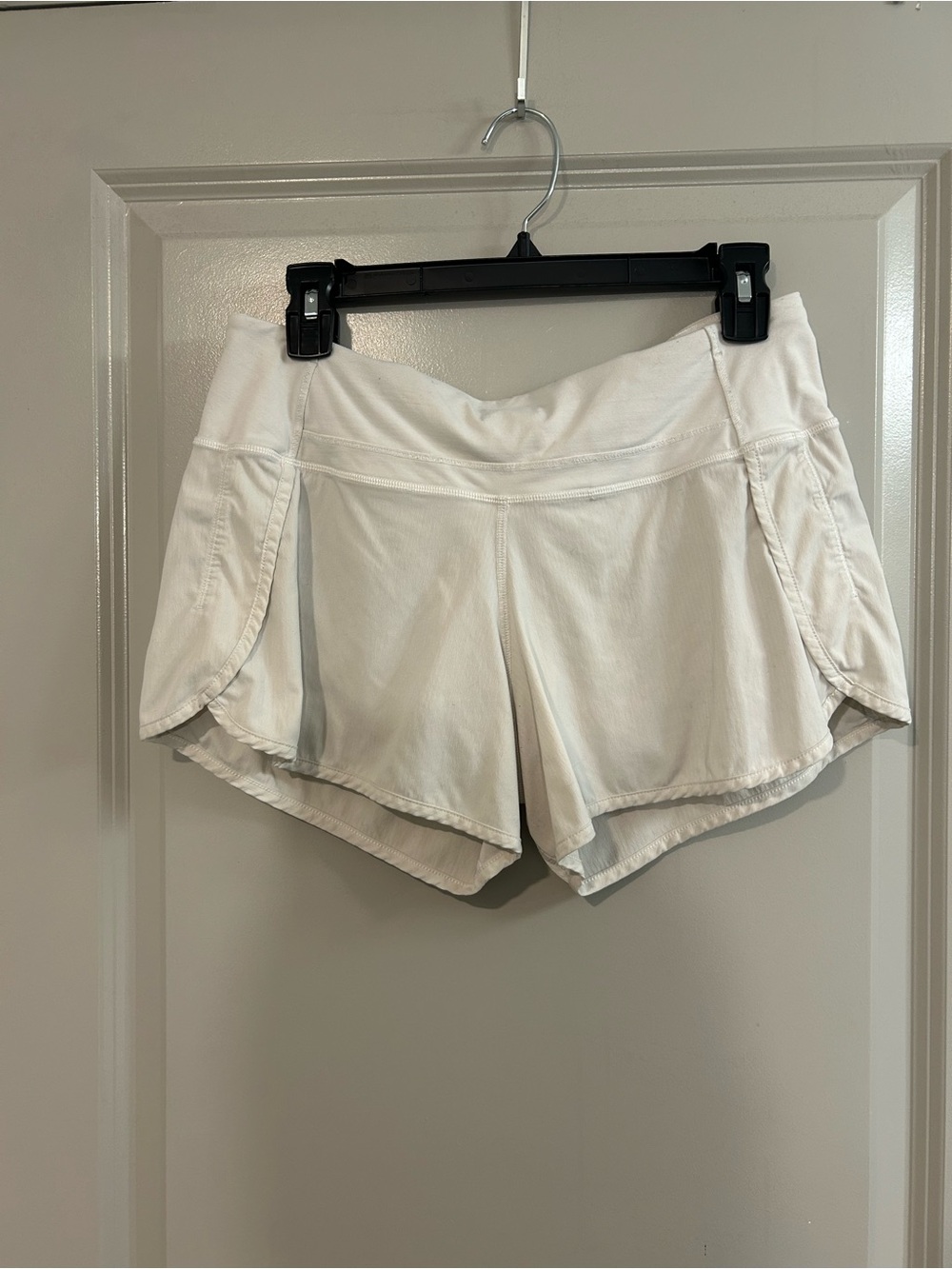 lululemon athletica Women's White Athletic Shorts